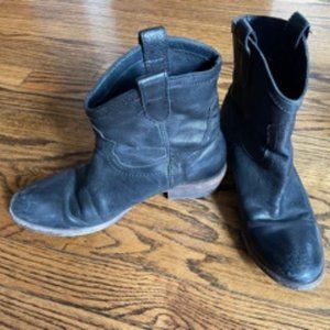Frye low pull on cowboy boot